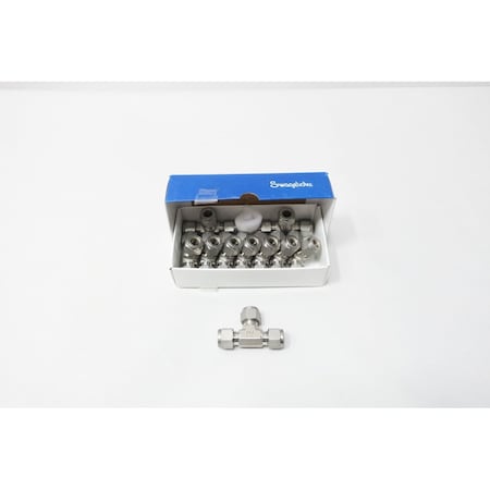 Swagelok 3/8IN 3/8IN 3/8IN STAINLESS TUBE TUBE TUBE PIPE TEE, 10PK SS-600-3